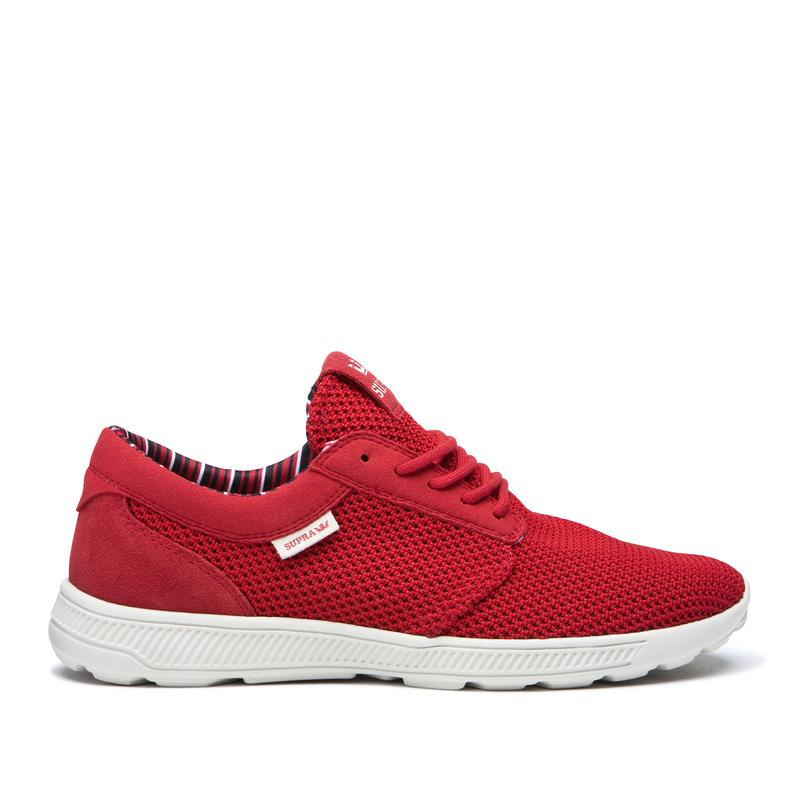 Zapatillas Bajas Supra Argentina Hombre - HAMMER RUN Rojas (WFCYQ-8019)